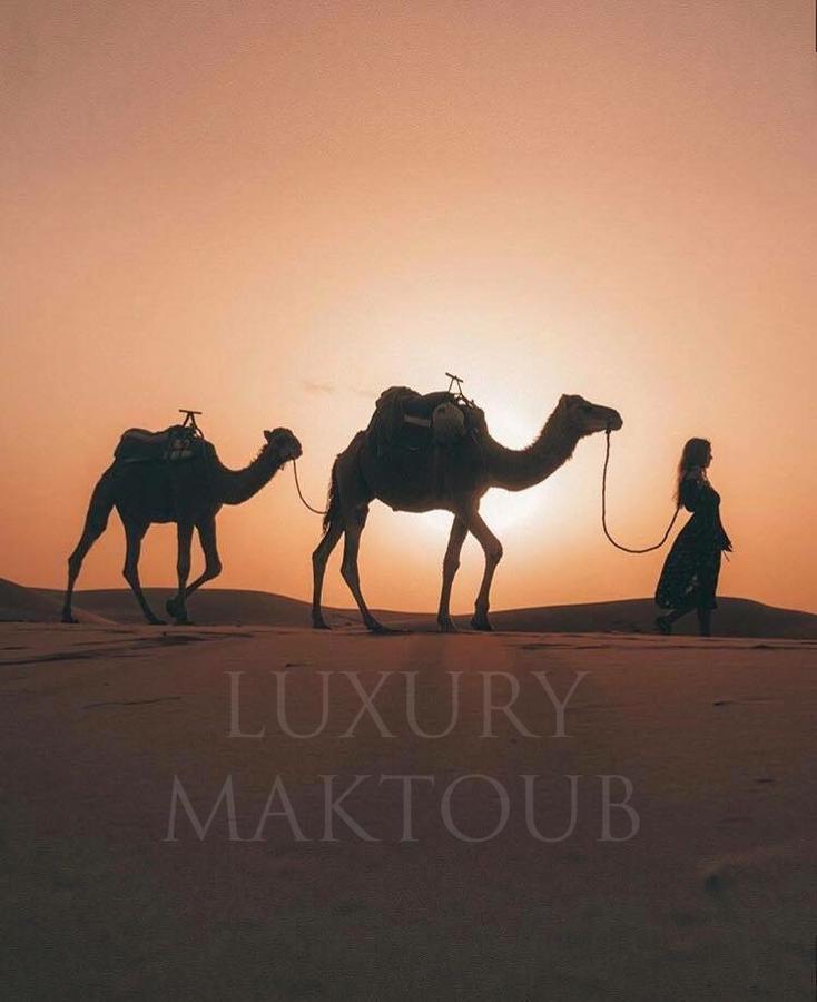 Hotel Luxury Maktoub Merzouga Exterior foto